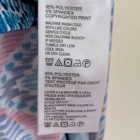 Tommy Bahama, Prima Peacock Halter Midi Dress, Amalfi Sea, Blue, Teal, Red Multi - Picture 10 of 11